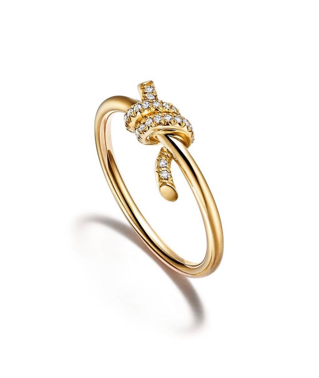 TIFFANY&CO Золотое кольцо из желтого золота, фото 3