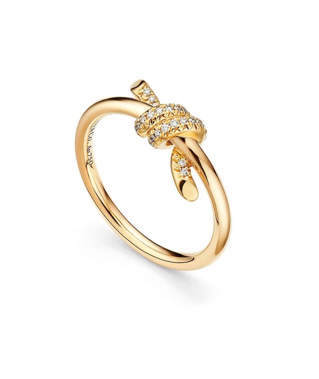 TIFFANY&CO Золотое кольцо из желтого золота, фото 2