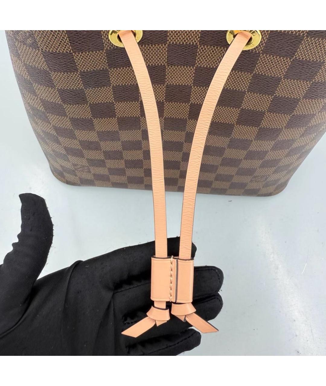 LOUIS VUITTON Коричневая сумка через плечо, фото 4