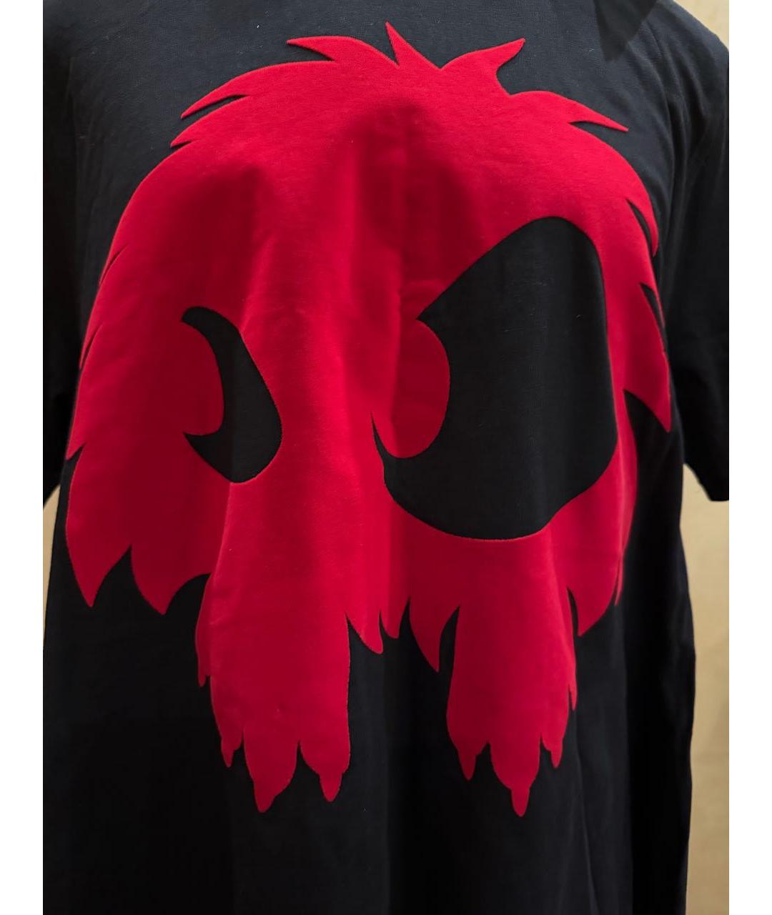 MCQ ALEXANDER MCQUEEN Черное хлопковое повседневное платье, фото 4