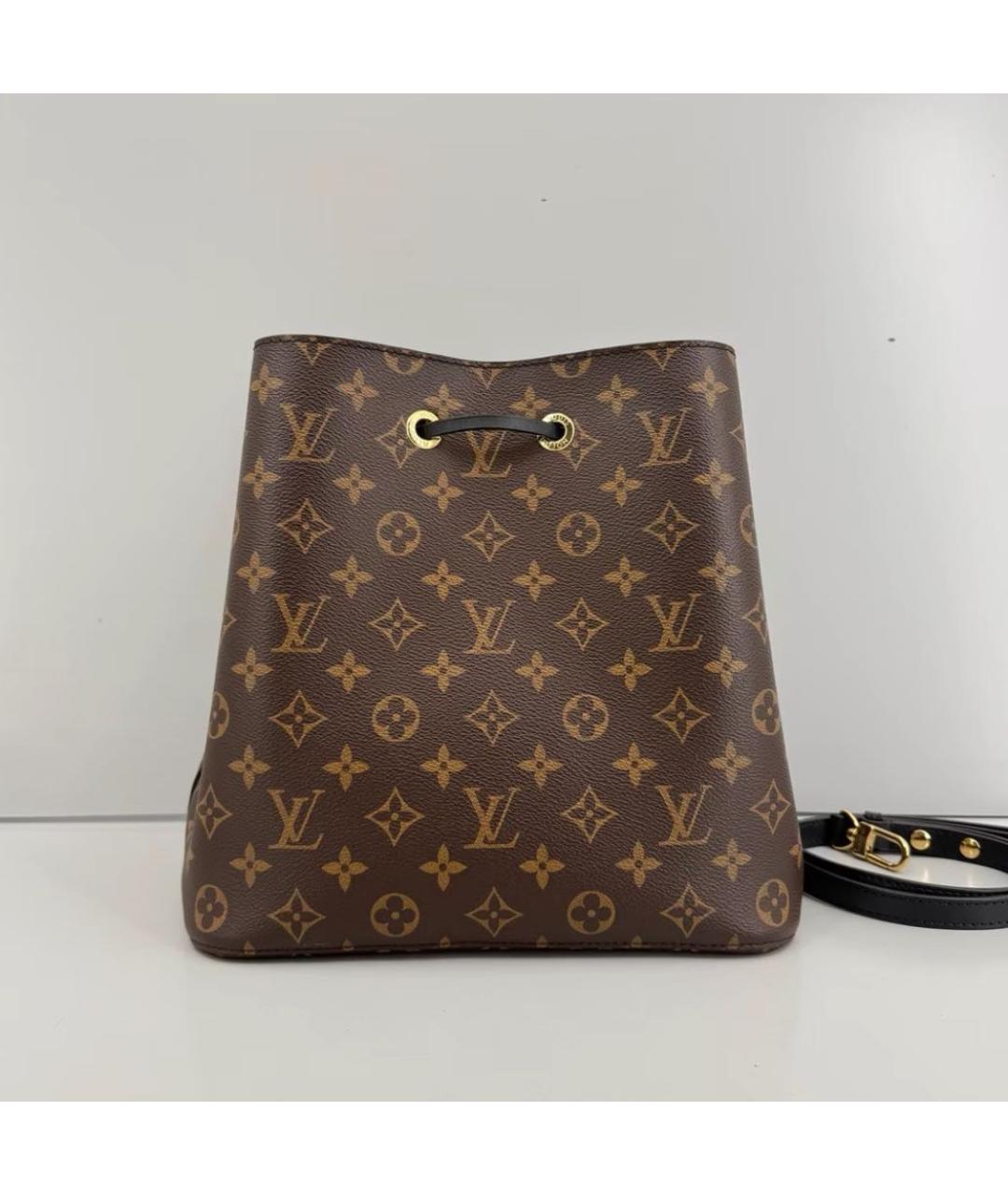 LOUIS VUITTON Коричневая сумка через плечо, фото 3