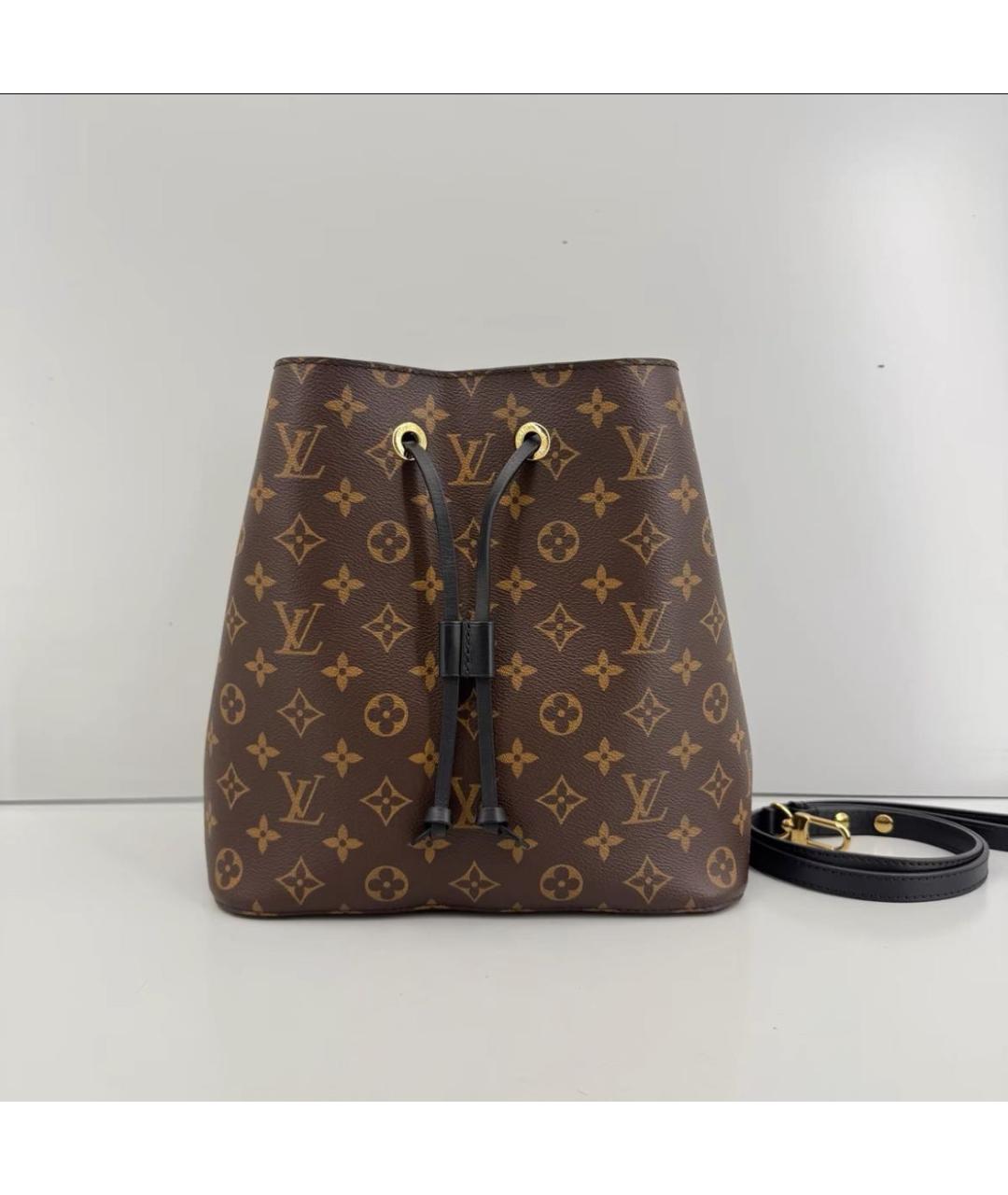 LOUIS VUITTON Коричневая сумка через плечо, фото 9