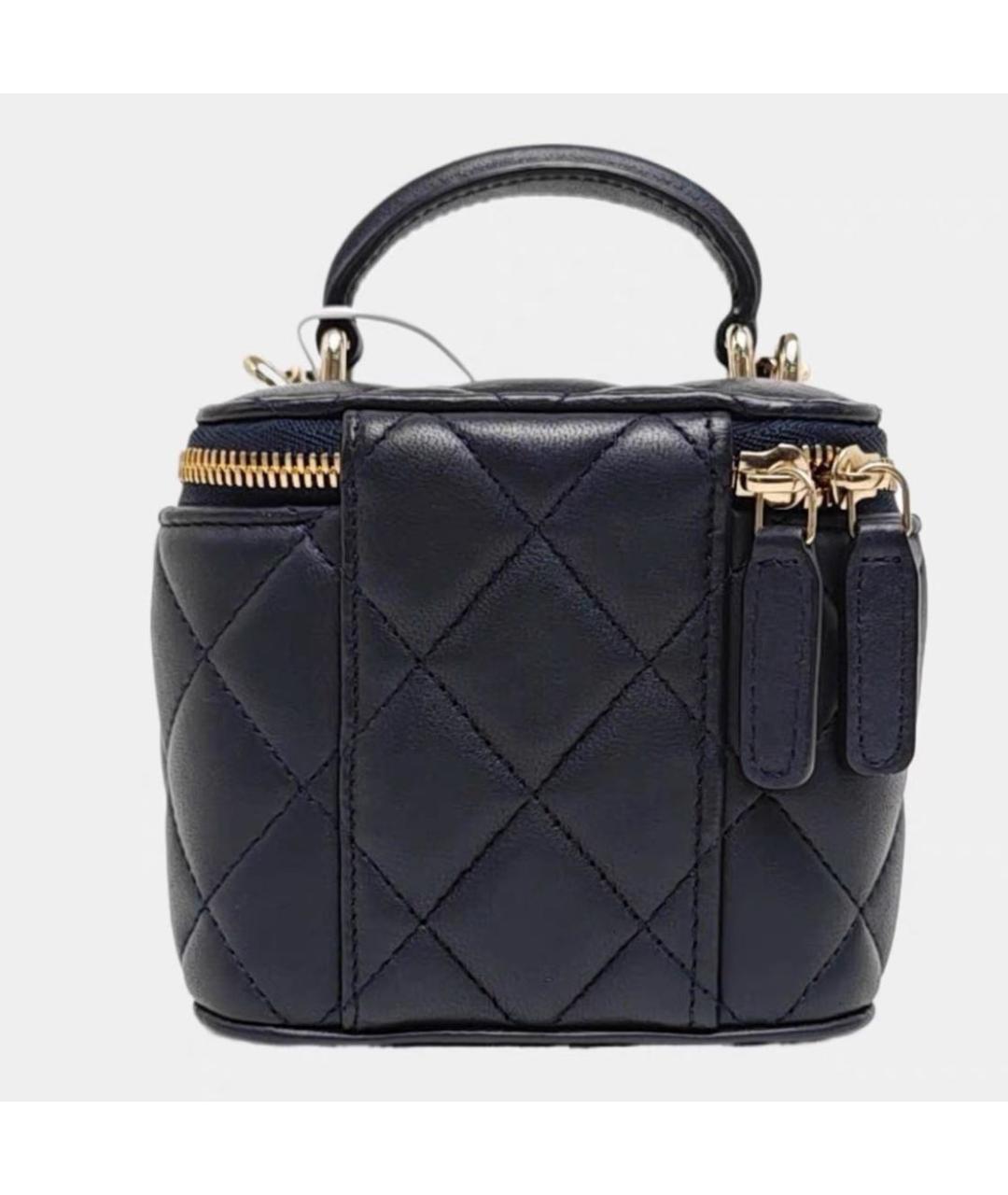 CHANEL Черная кожаная сумка через плечо, фото 4