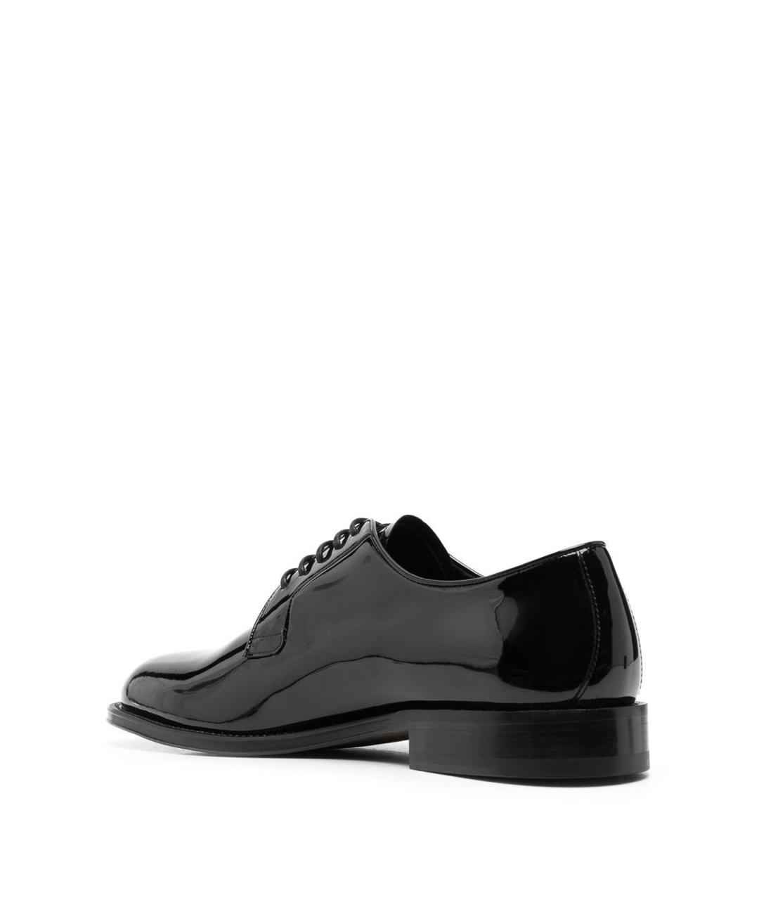DSQUARED2 Черные кожаные туфли, фото 3