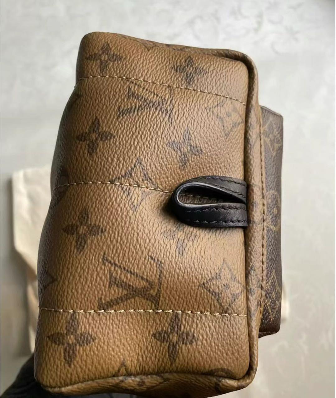 LOUIS VUITTON Коричневый рюкзак, фото 5
