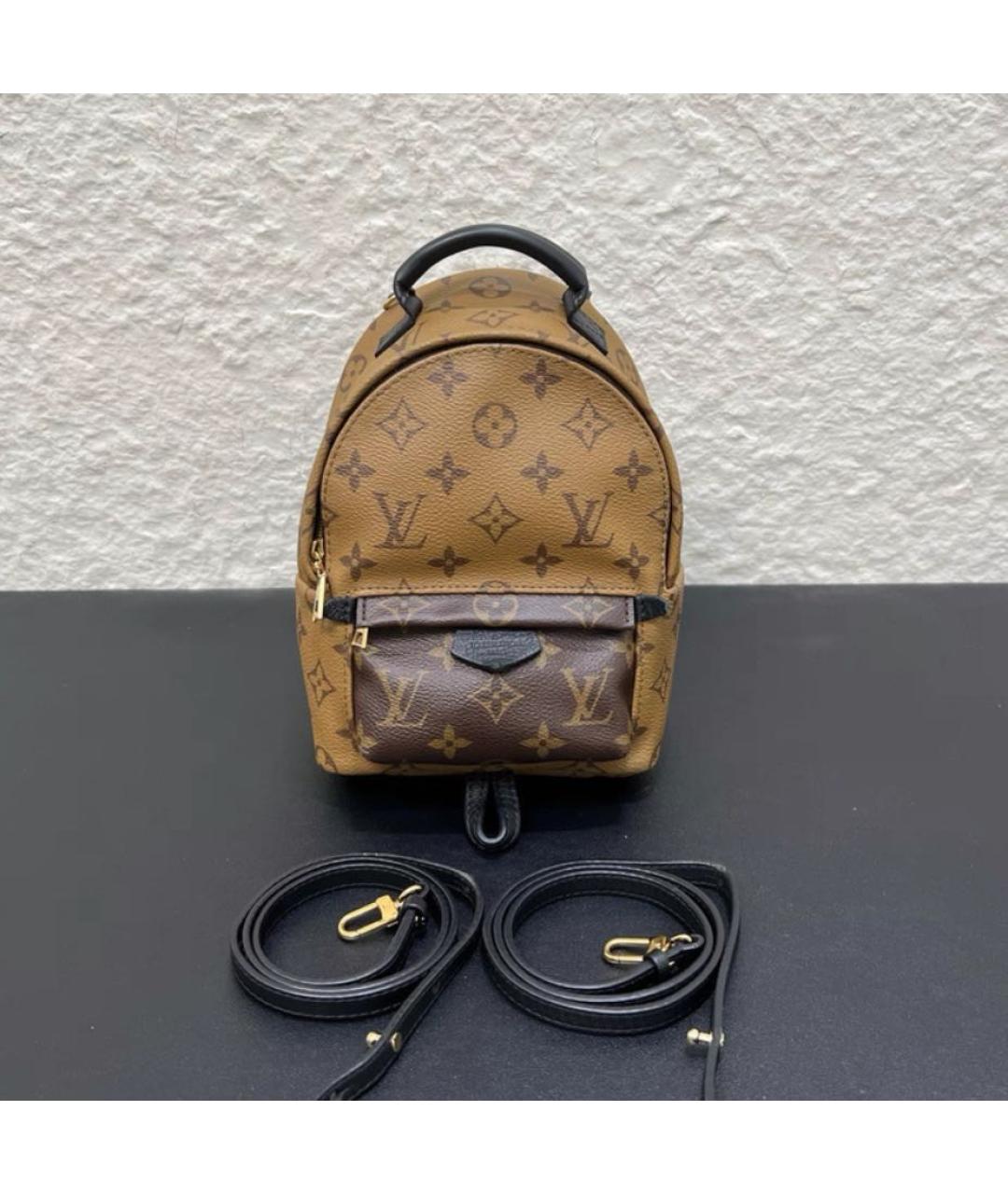 LOUIS VUITTON Коричневый рюкзак, фото 6