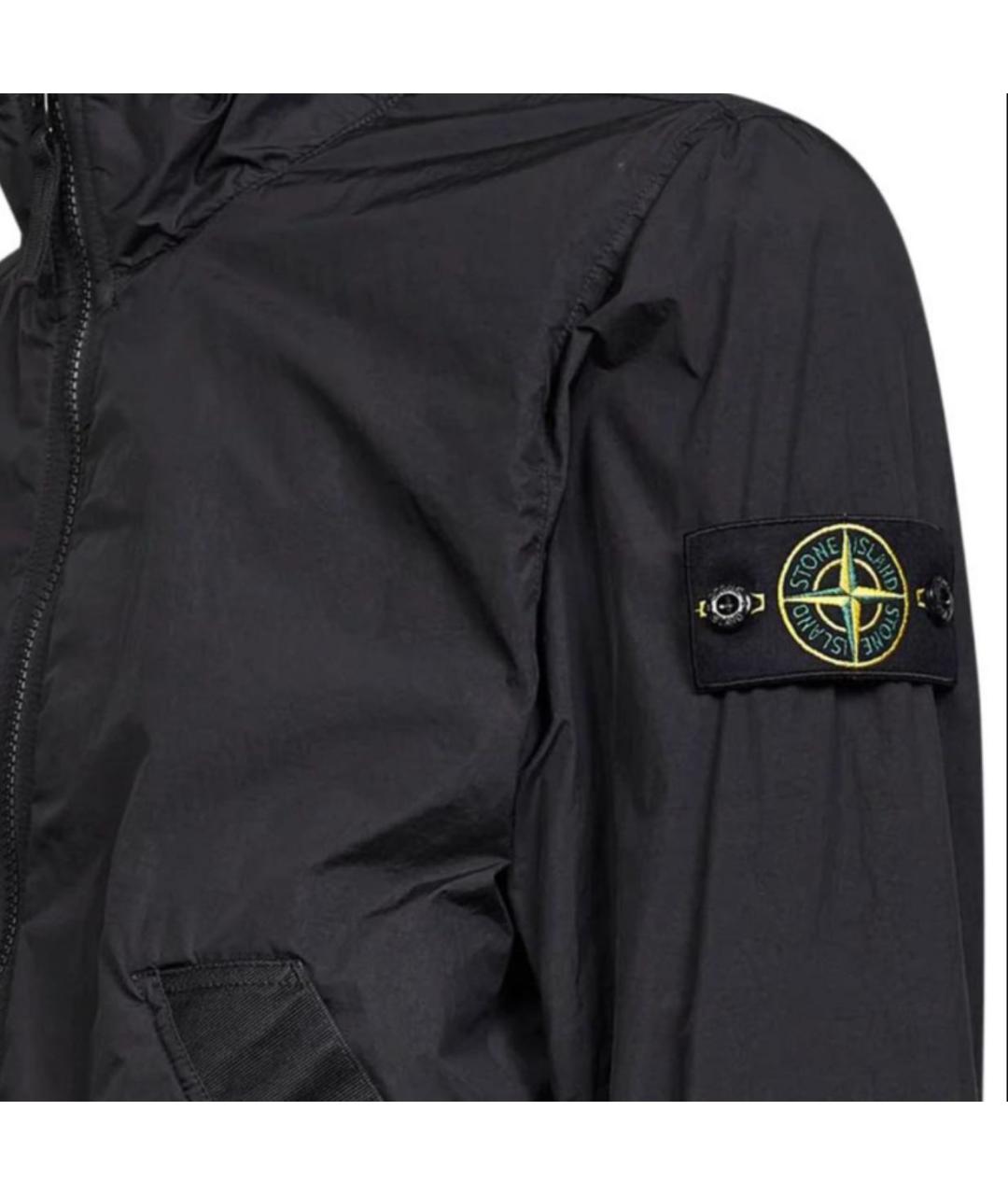 STONE ISLAND Черная куртка, фото 5