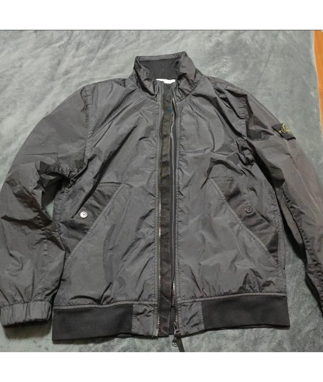 STONE ISLAND Черная куртка, фото 6