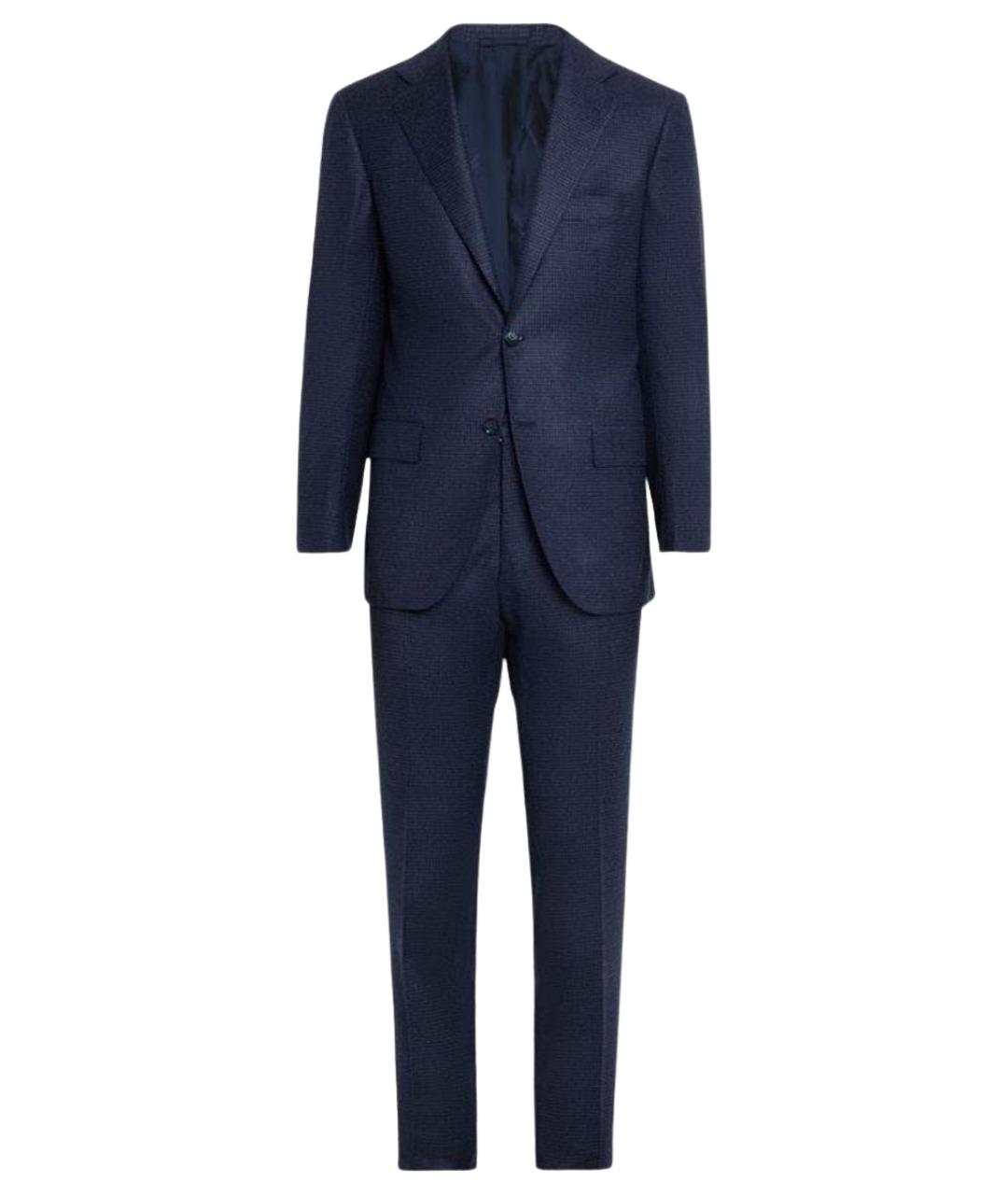 CORNELIANI Темно-синий классический костюм, фото 1