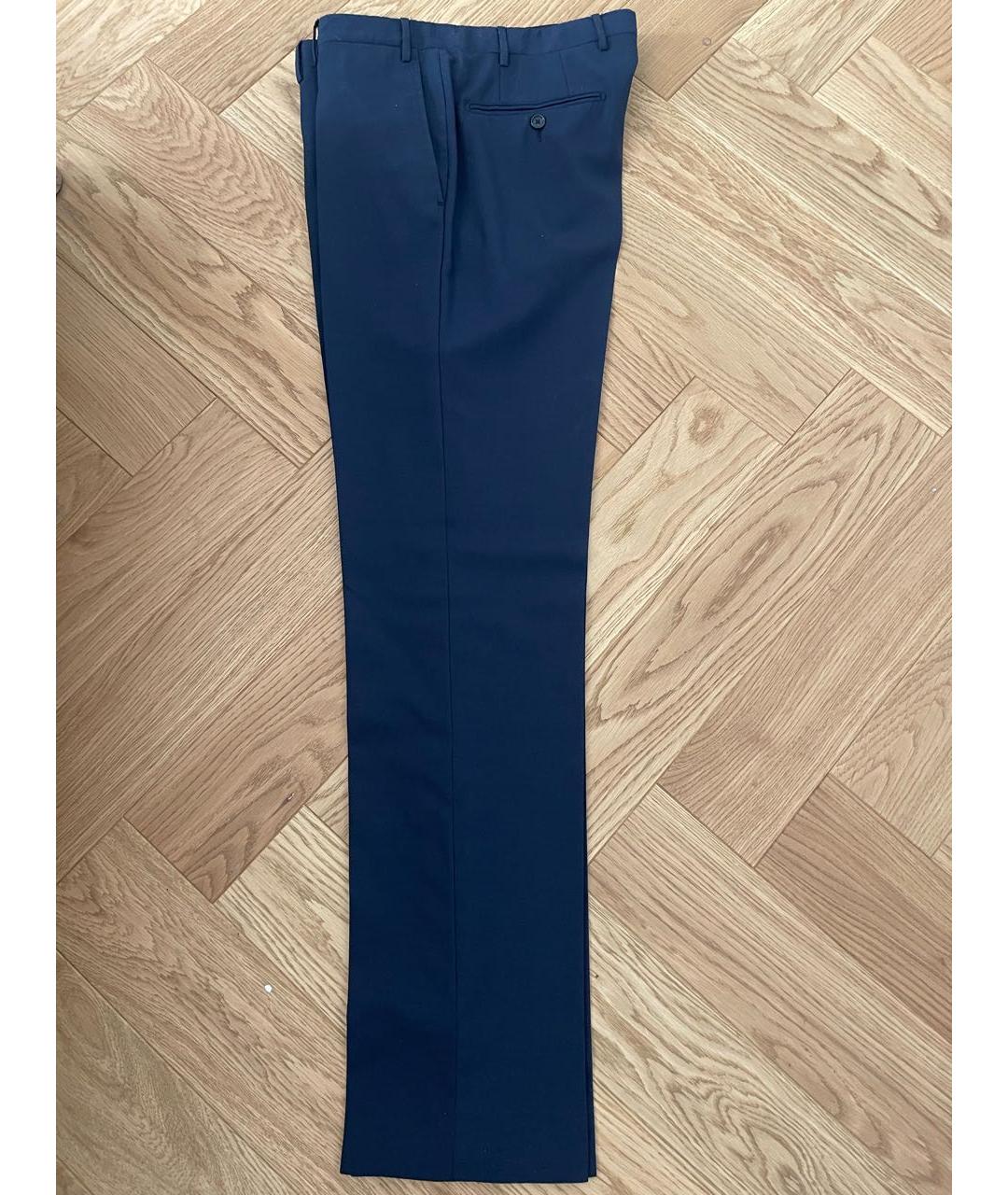 CORNELIANI Темно-синий классический костюм, фото 3