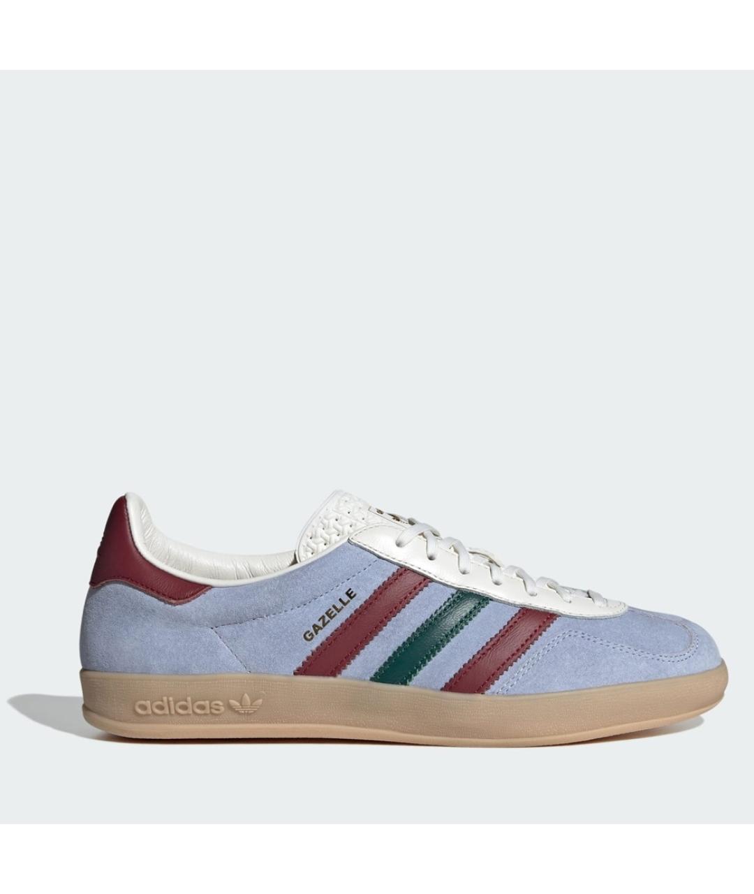 ADIDAS Голубые замшевые низкие кроссовки / кеды, фото 9