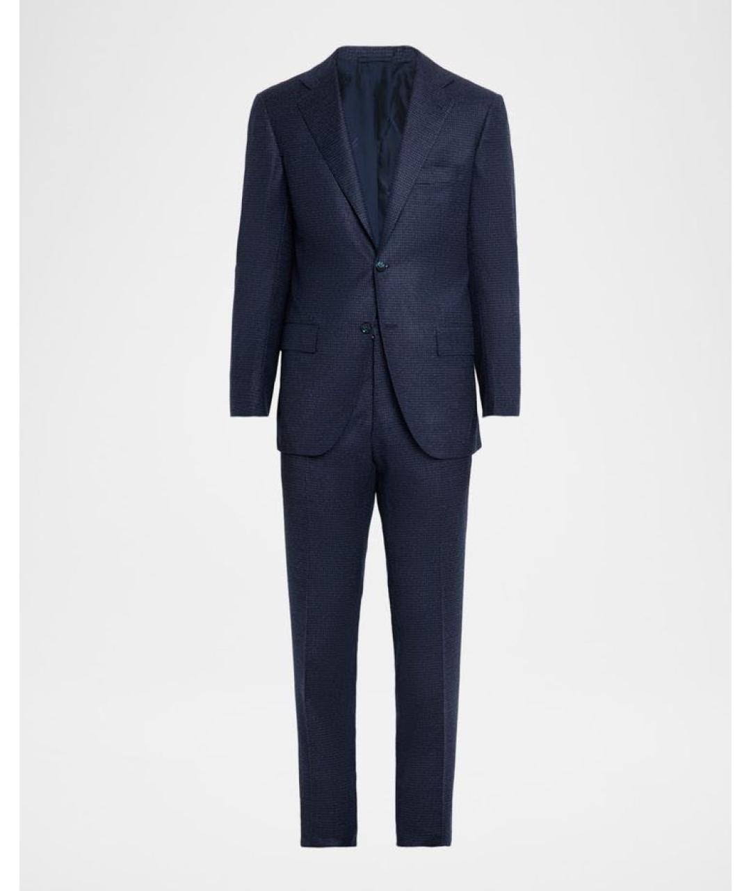 CORNELIANI Темно-синий классический костюм, фото 6