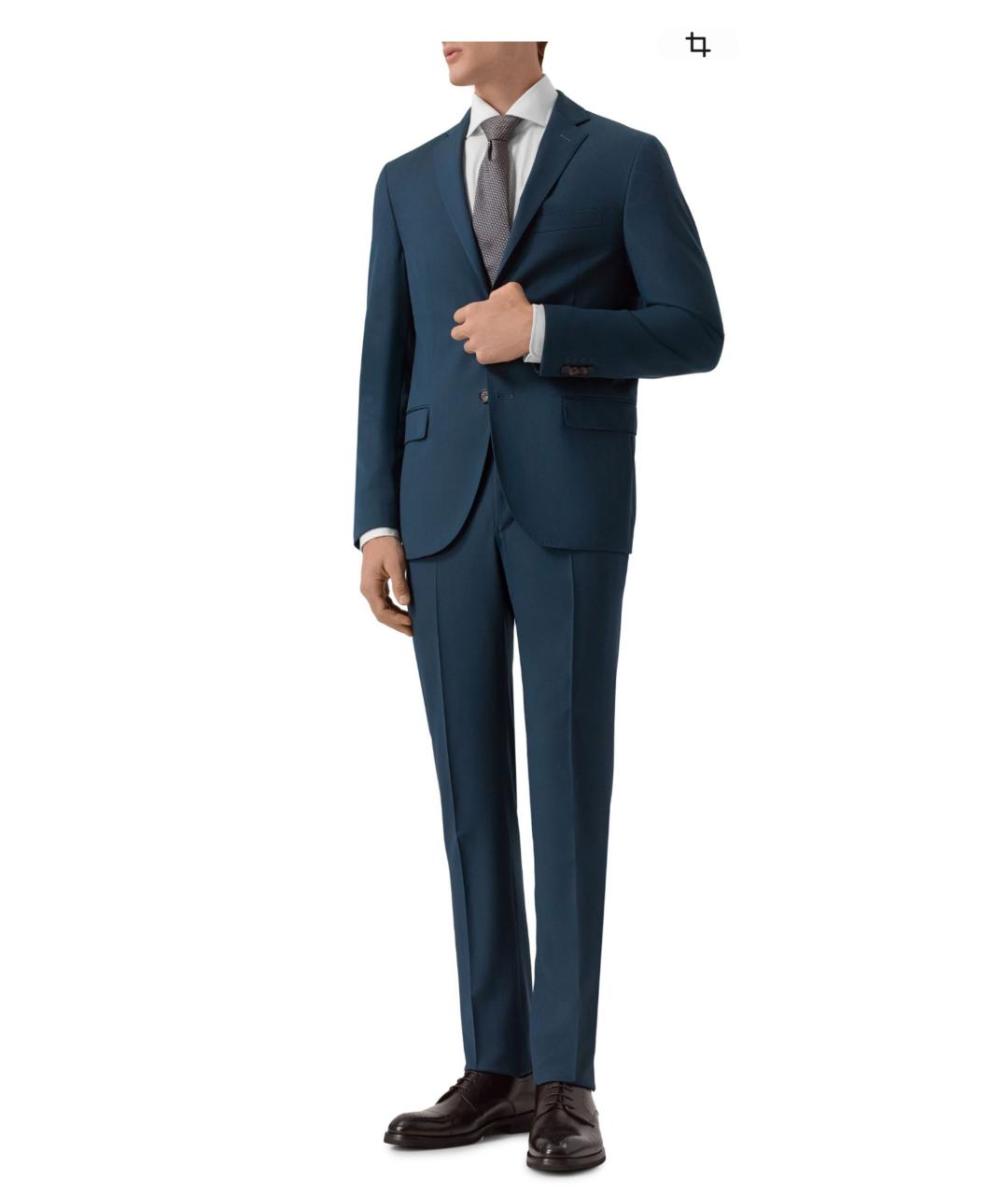CORNELIANI Темно-синий классический костюм, фото 5