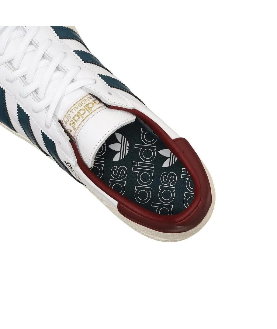 ADIDAS Белые кожаные низкие кроссовки / кеды, фото 6