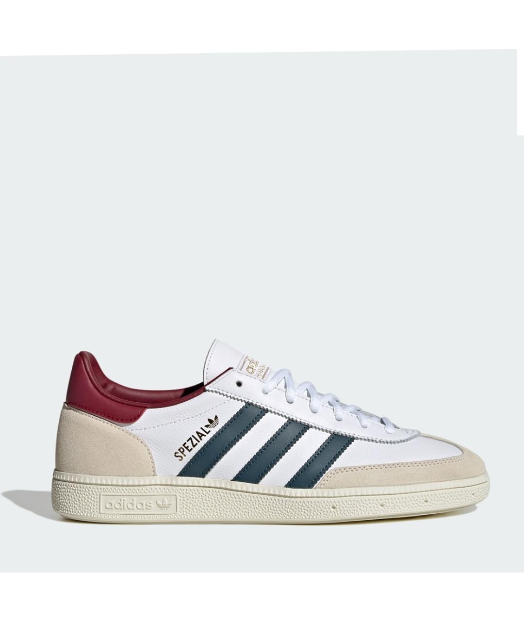 ADIDAS Белые кожаные низкие кроссовки / кеды, фото 9