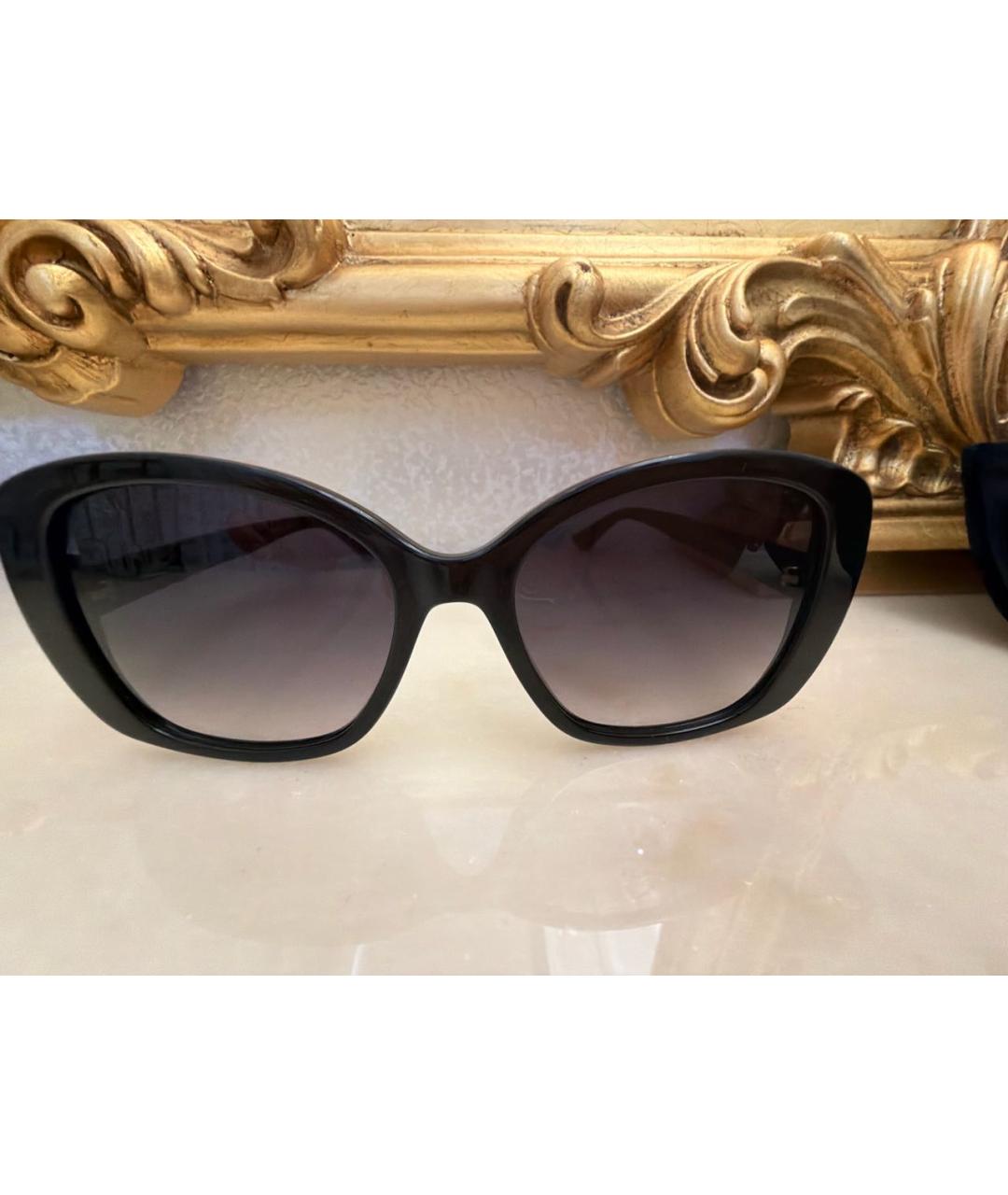 GUCCI Черные пластиковые солнцезащитные очки, фото 2