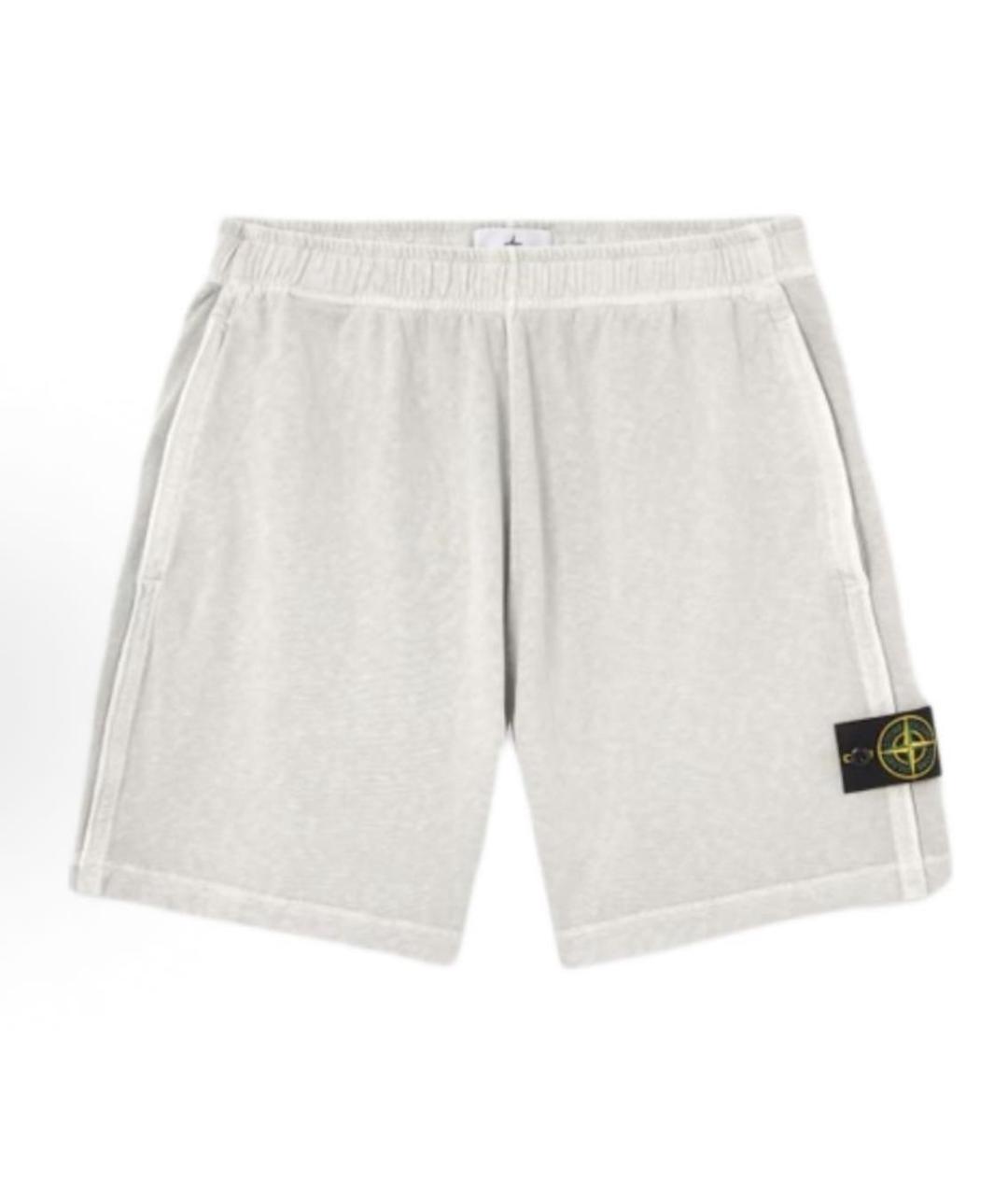 STONE ISLAND Серые шорты, фото 1