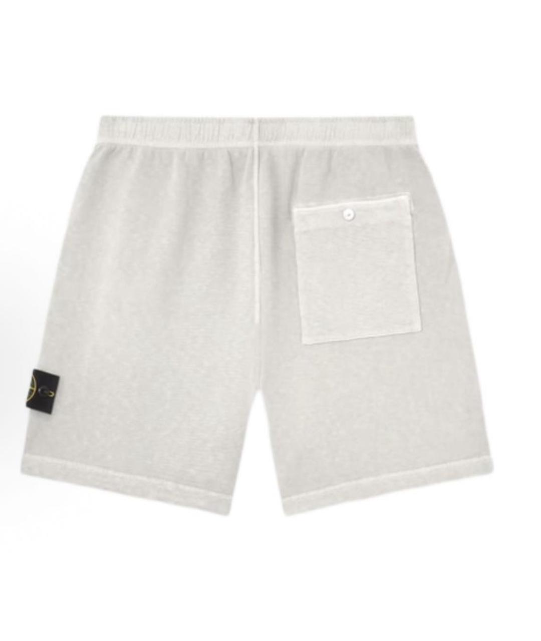 STONE ISLAND Серые шорты, фото 2
