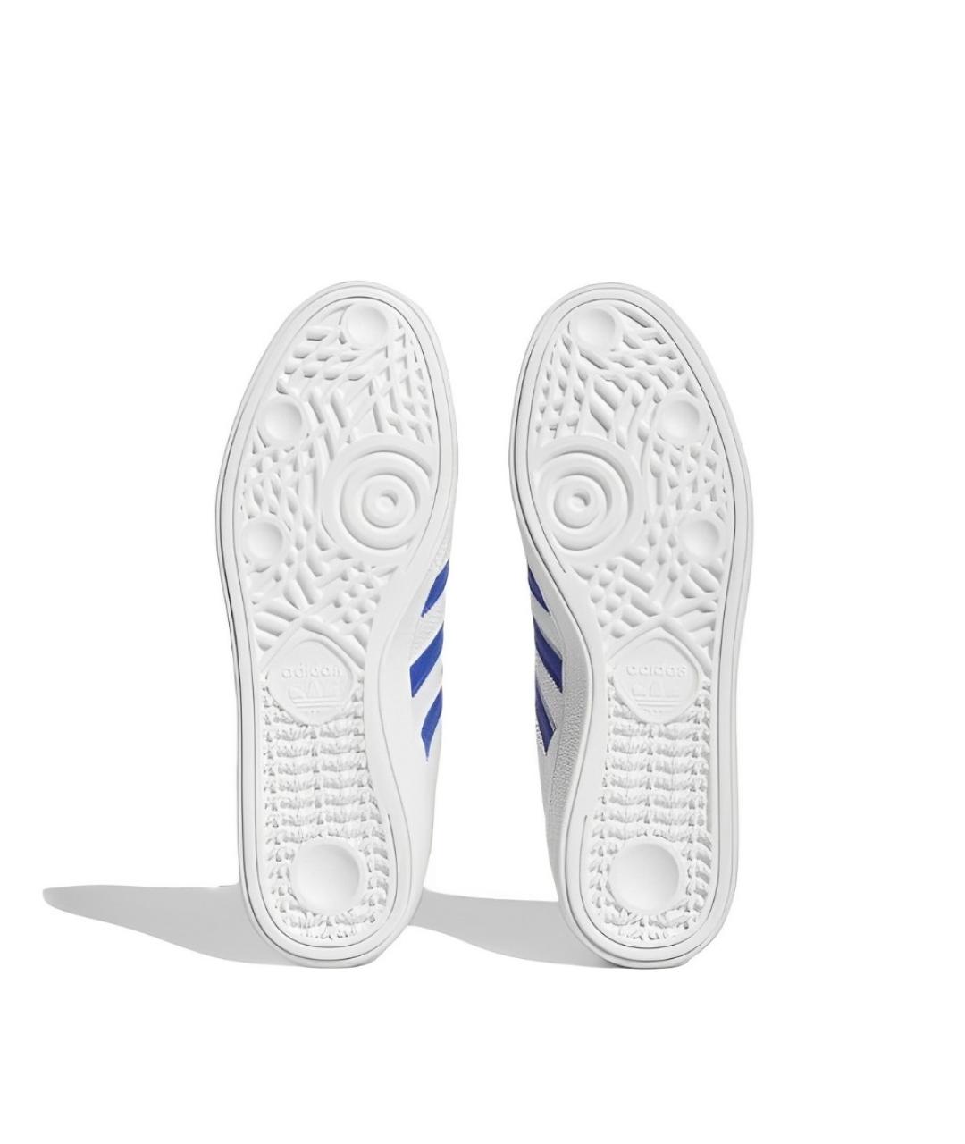 ADIDAS Белые замшевые низкие кроссовки / кеды, фото 5