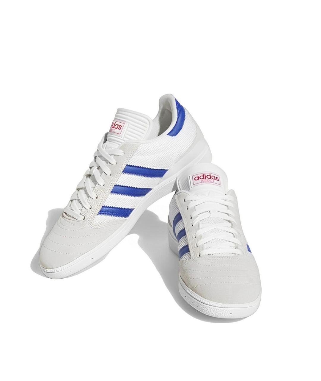 ADIDAS Белые замшевые низкие кроссовки / кеды, фото 2