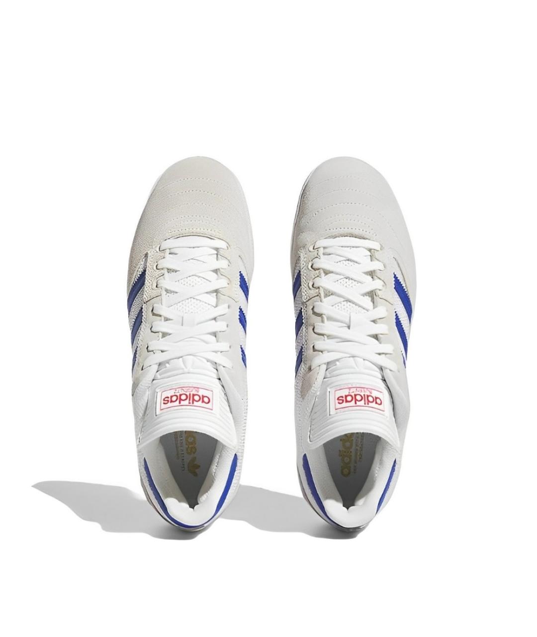 ADIDAS Белые замшевые низкие кроссовки / кеды, фото 4