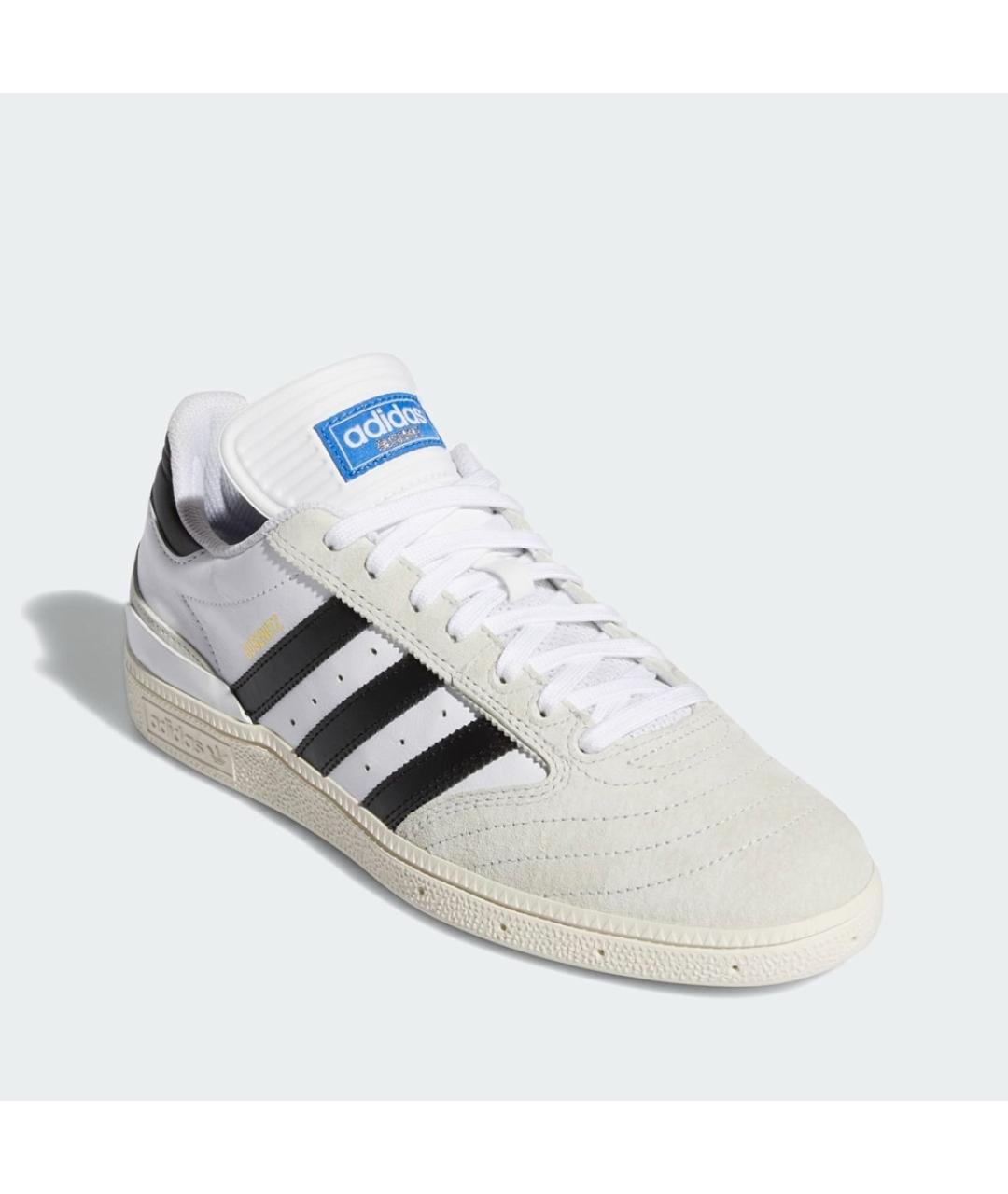 ADIDAS Белые замшевые кроссовки, фото 2