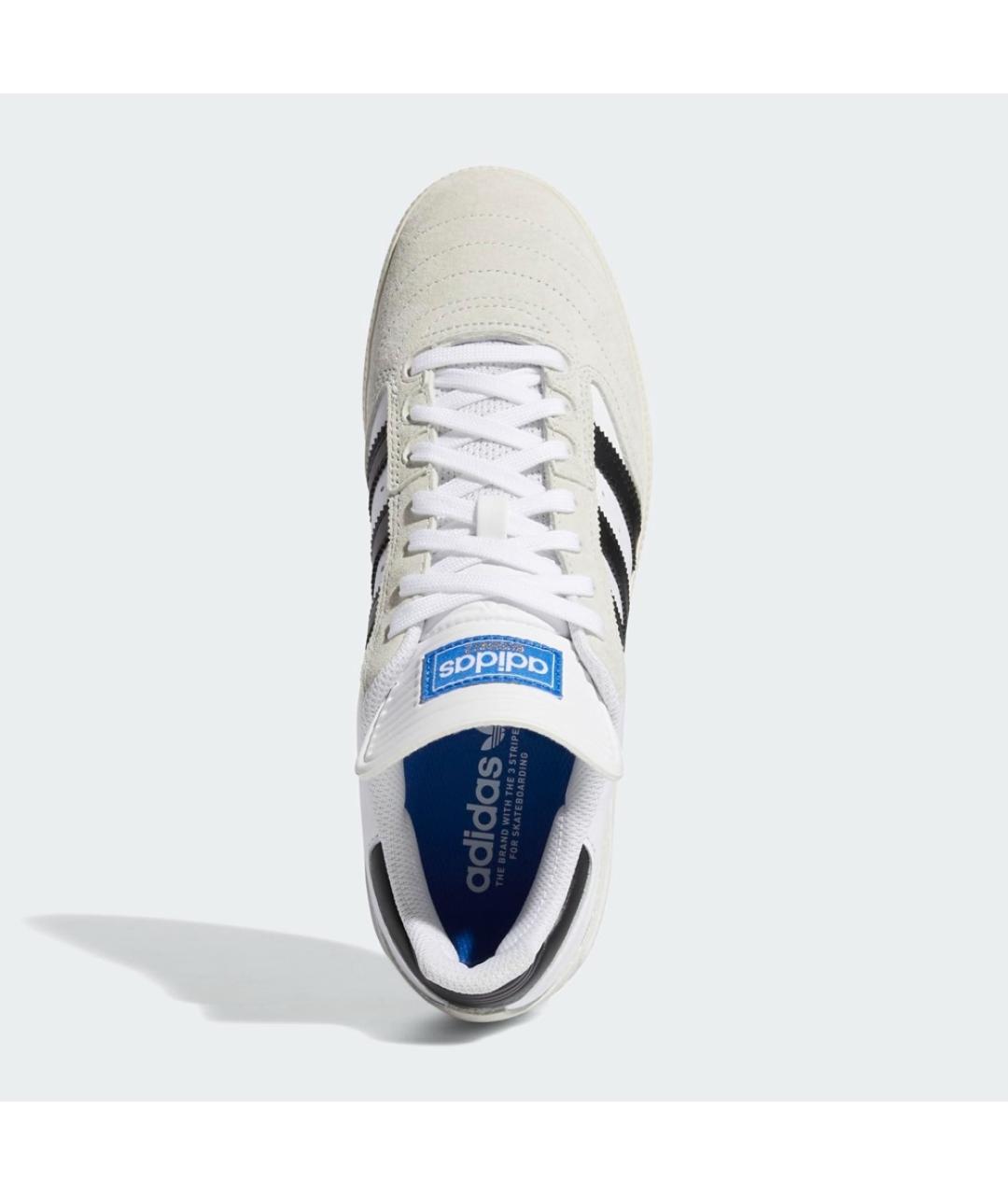 ADIDAS Белые замшевые кроссовки, фото 4