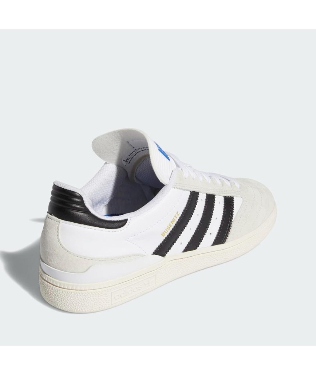 ADIDAS Белые замшевые кроссовки, фото 3