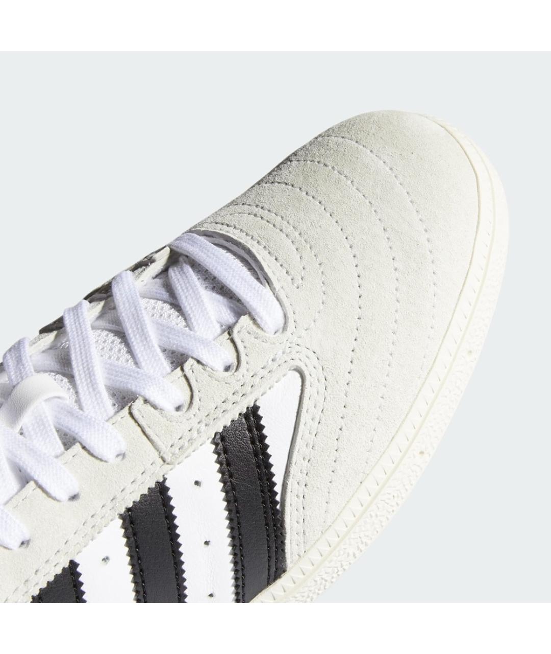 ADIDAS Белые замшевые кроссовки, фото 8