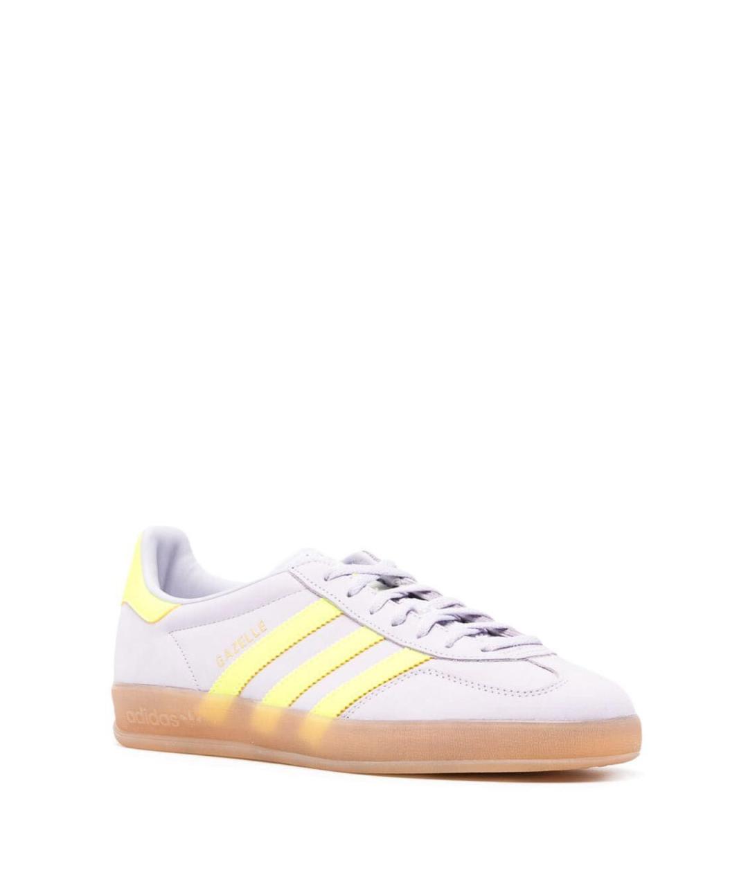 ADIDAS Серые замшевые низкие кроссовки / кеды, фото 2