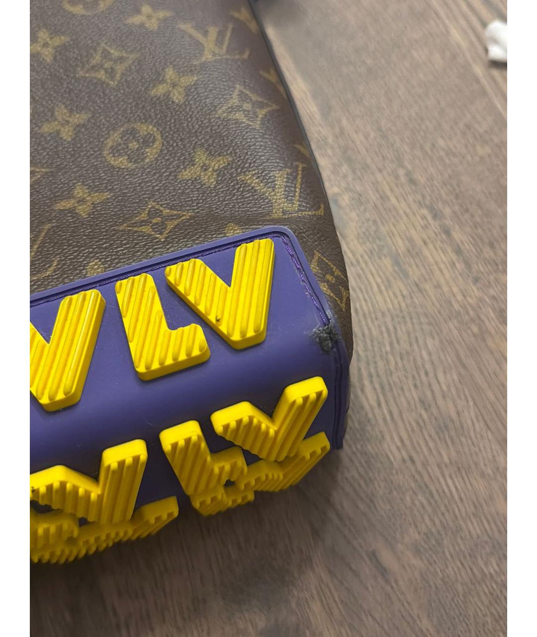 LOUIS VUITTON Коричневая сумка на плечо, фото 3