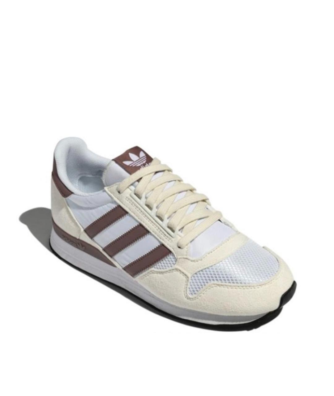 ADIDAS Бежевые замшевые низкие кроссовки / кеды, фото 3