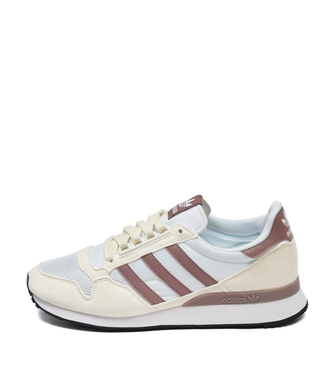 ADIDAS Бежевые замшевые низкие кроссовки / кеды, фото 2