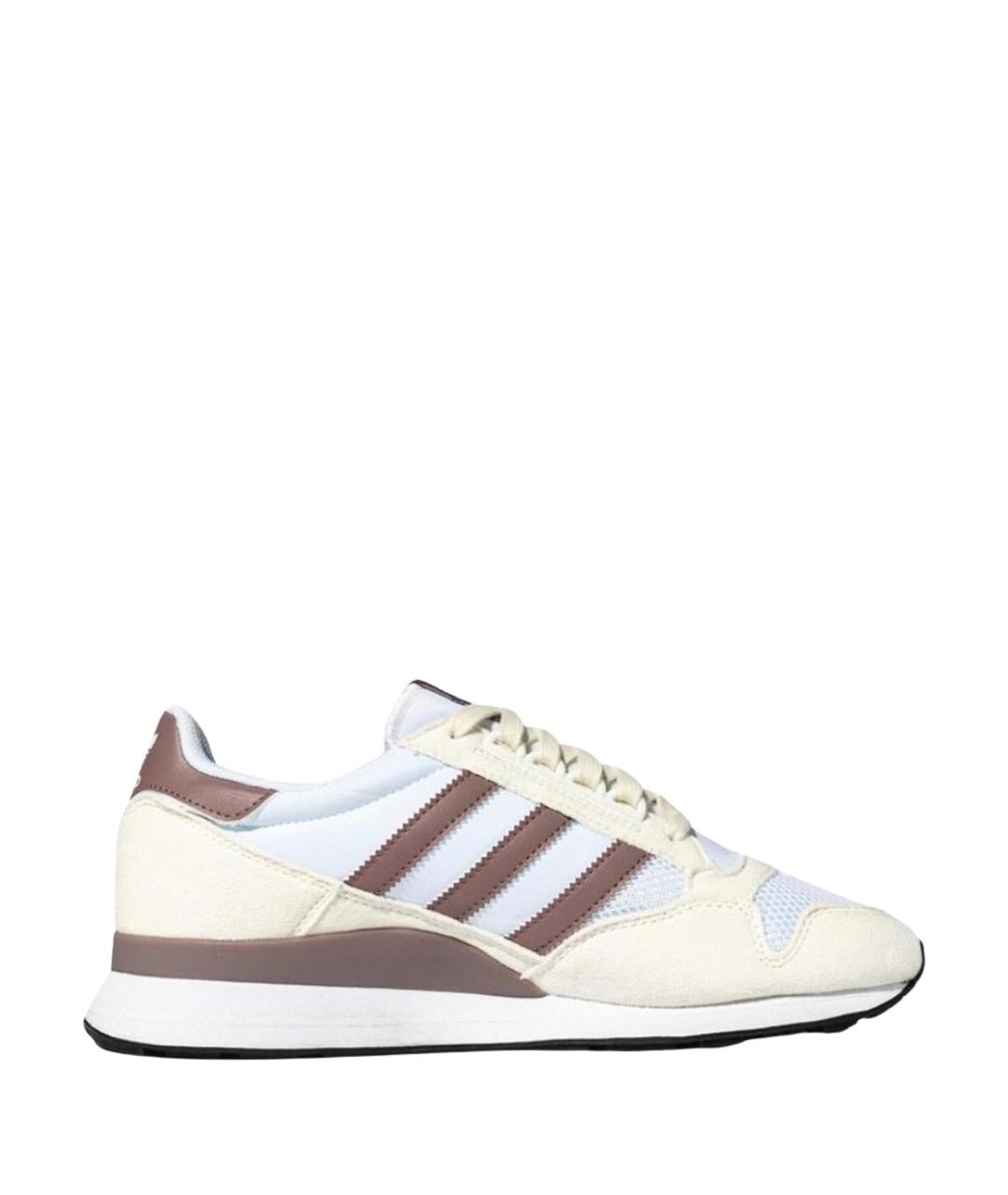 ADIDAS Бежевые замшевые низкие кроссовки / кеды, фото 1