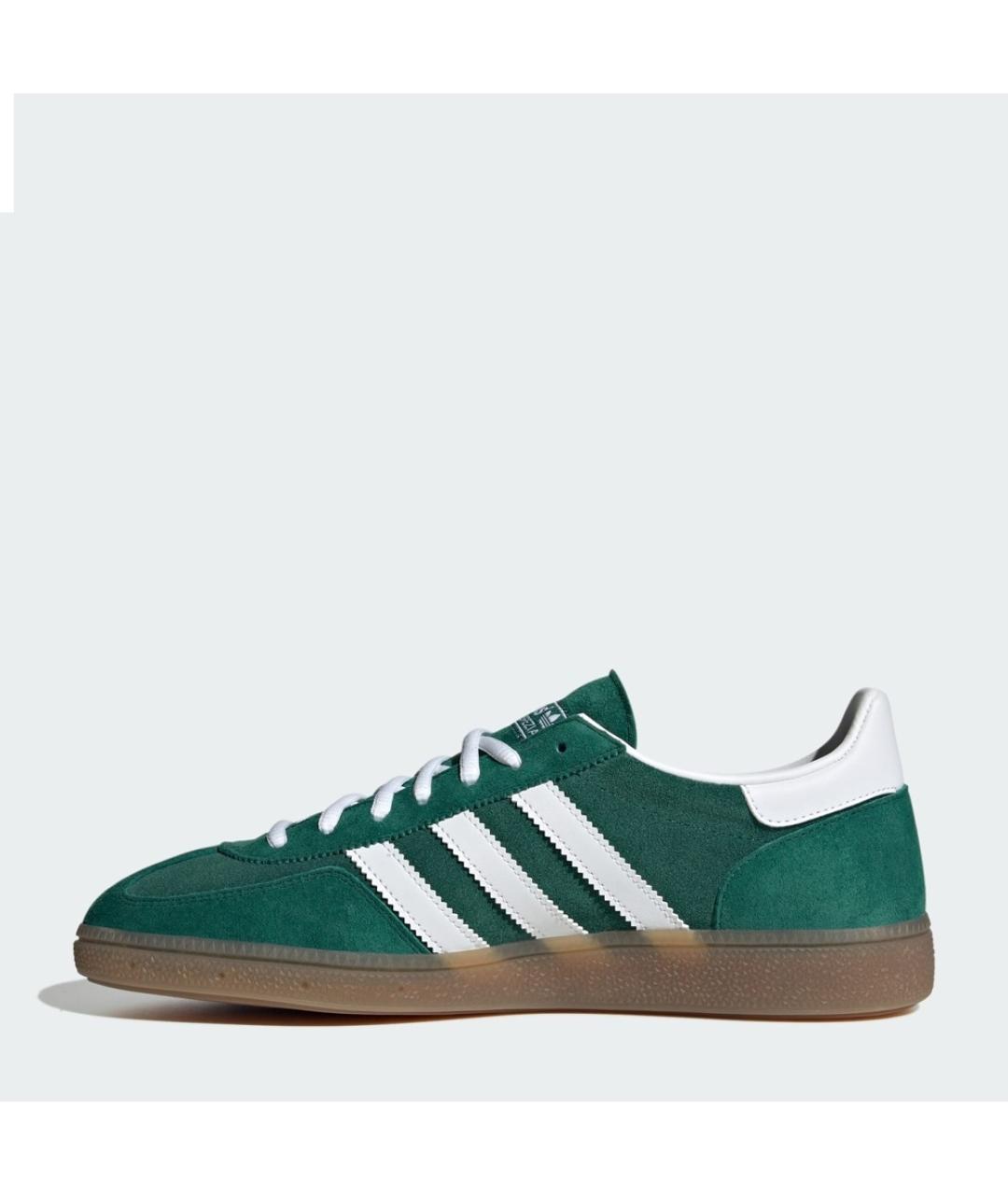ADIDAS Зеленые замшевые низкие кроссовки / кеды, фото 4