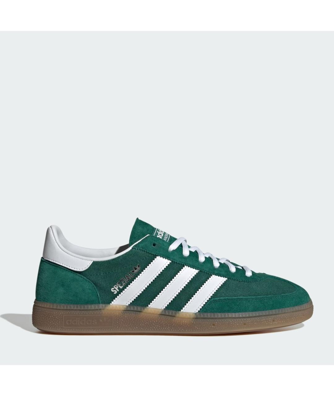 ADIDAS Зеленые замшевые низкие кроссовки / кеды, фото 8