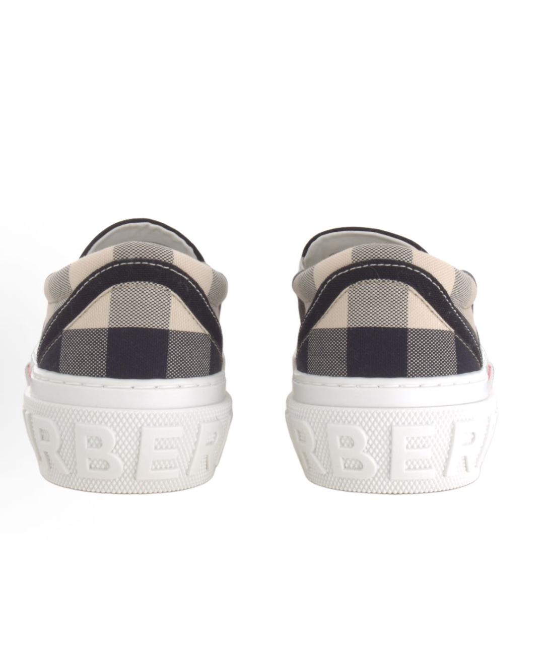 BURBERRY Бежевые слипоны, фото 3