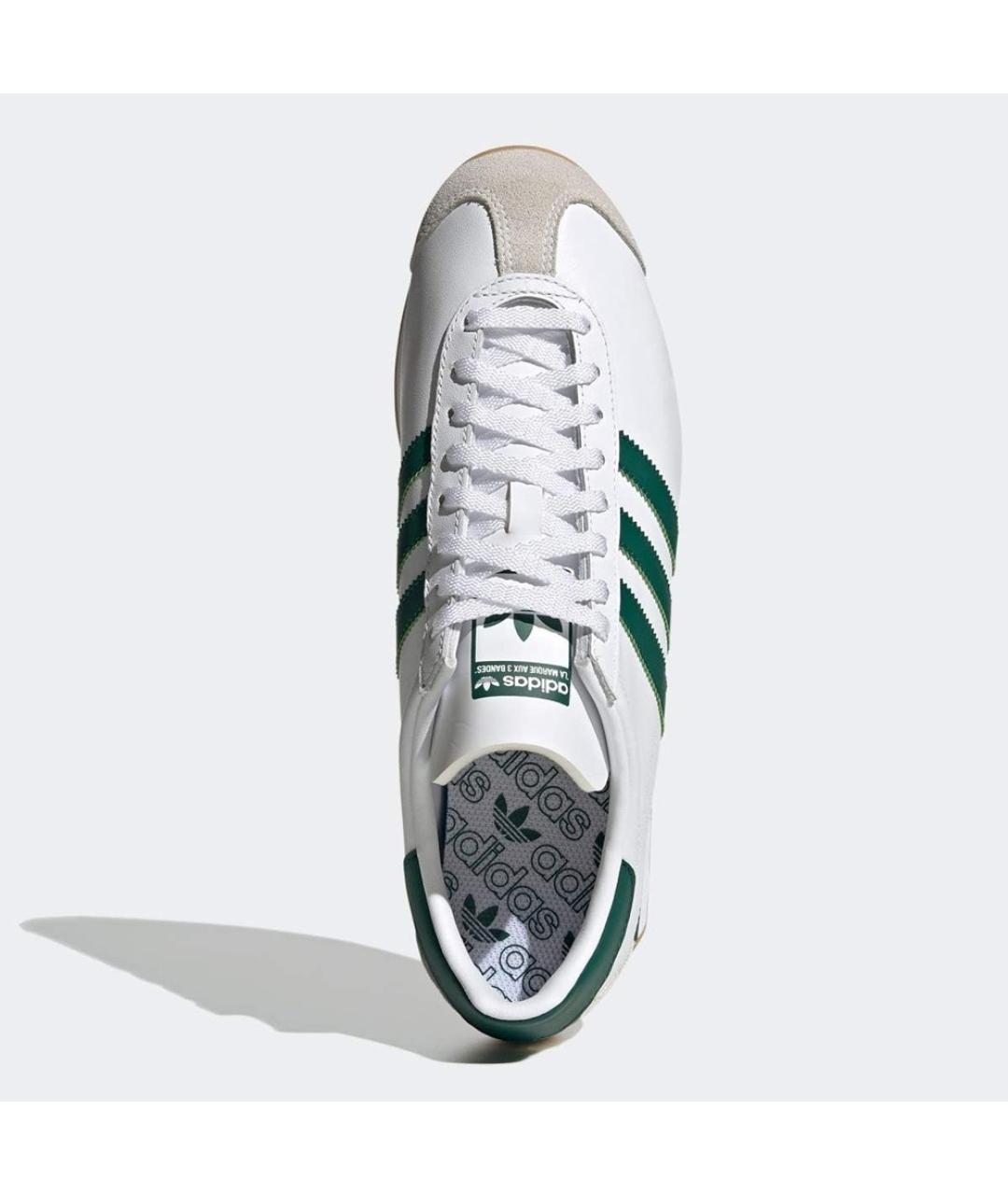 ADIDAS Белые кожаные низкие кроссовки / кеды, фото 4