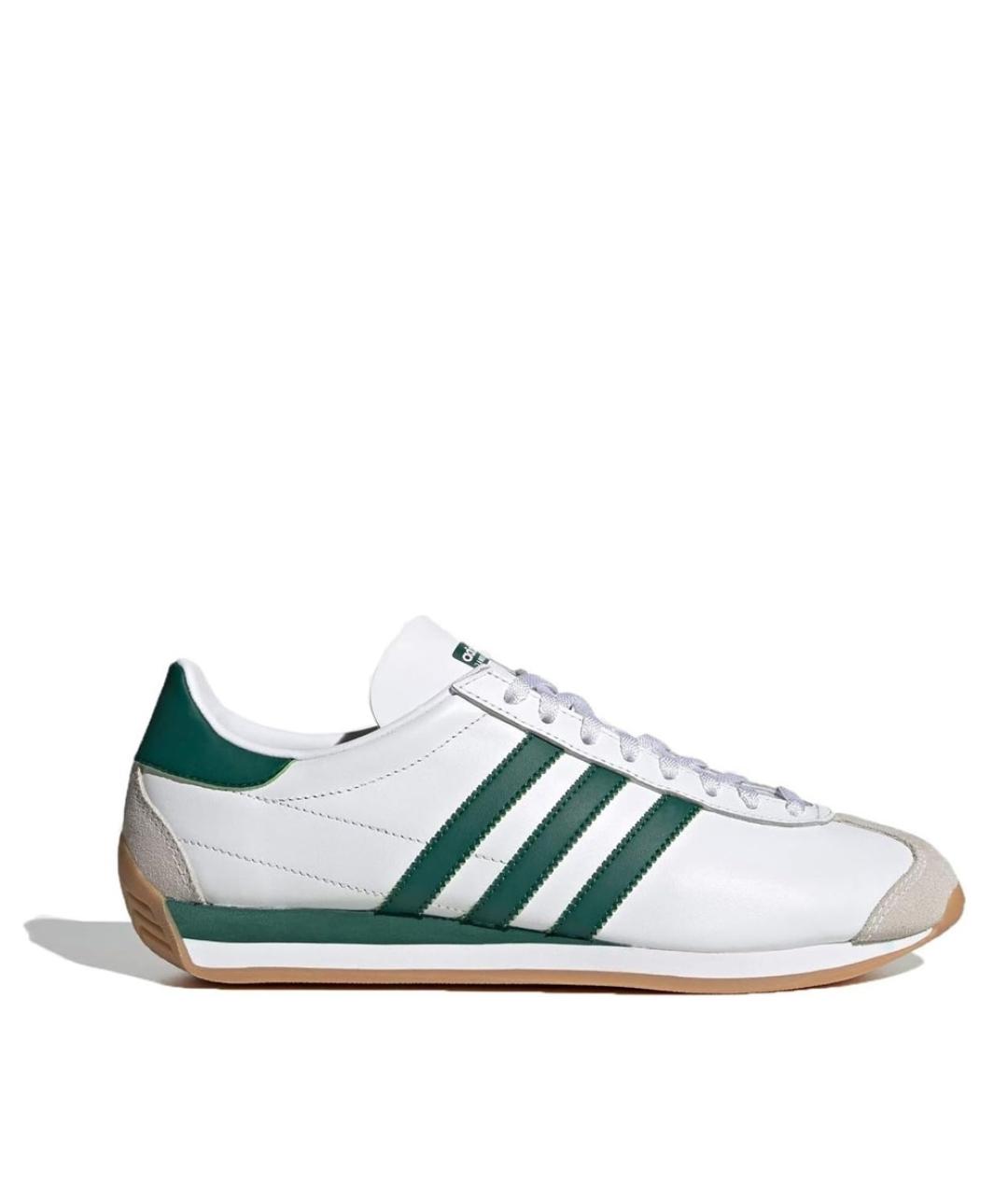 ADIDAS Белые кожаные низкие кроссовки / кеды, фото 10