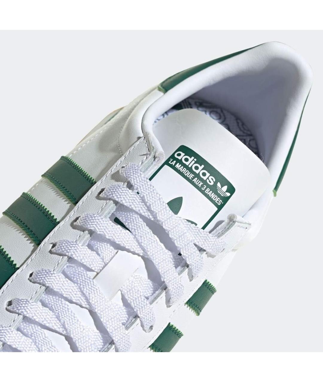 ADIDAS Белые кожаные низкие кроссовки / кеды, фото 8