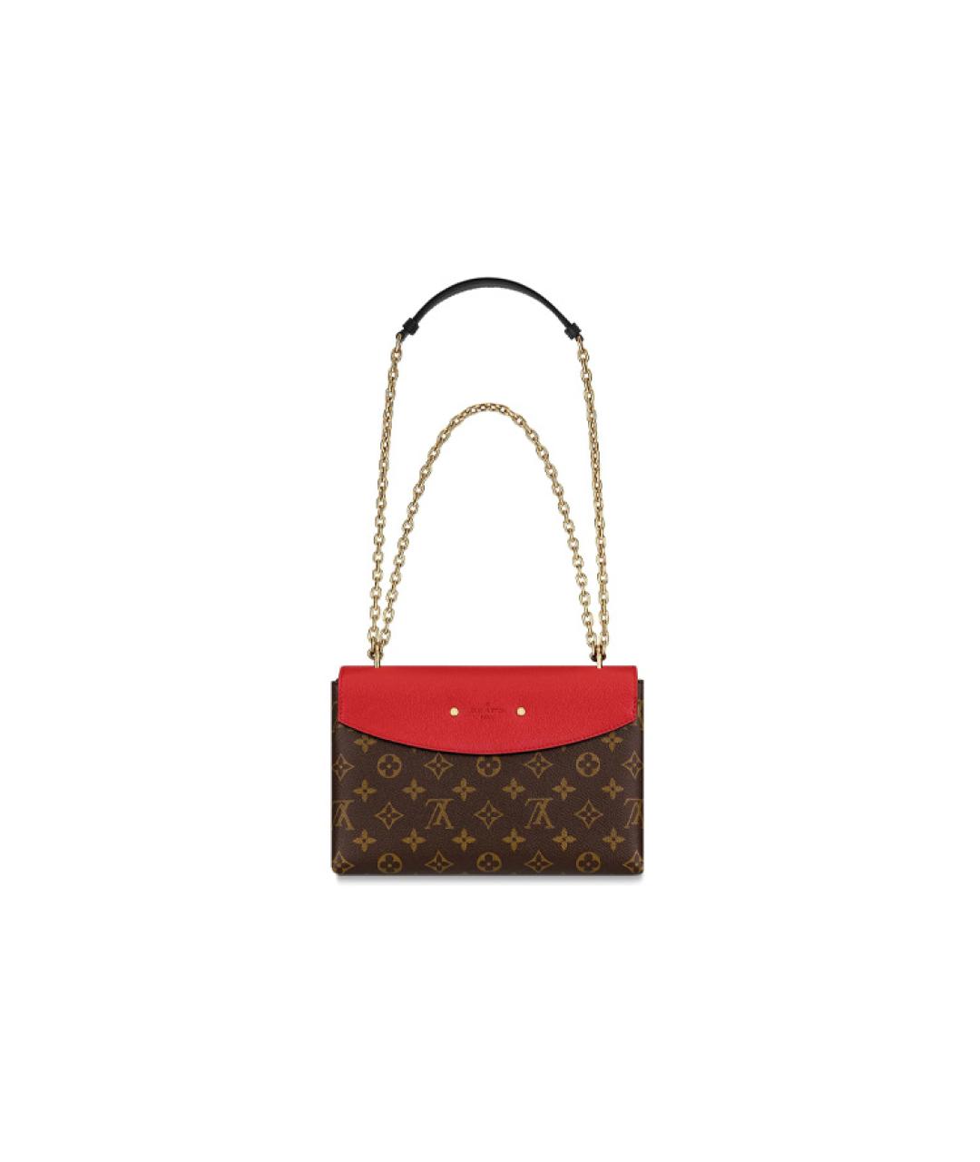 LOUIS VUITTON Коричневая сумка через плечо, фото 3