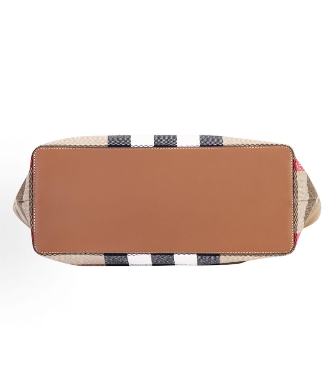 BURBERRY Бежевая сумка тоут, фото 3
