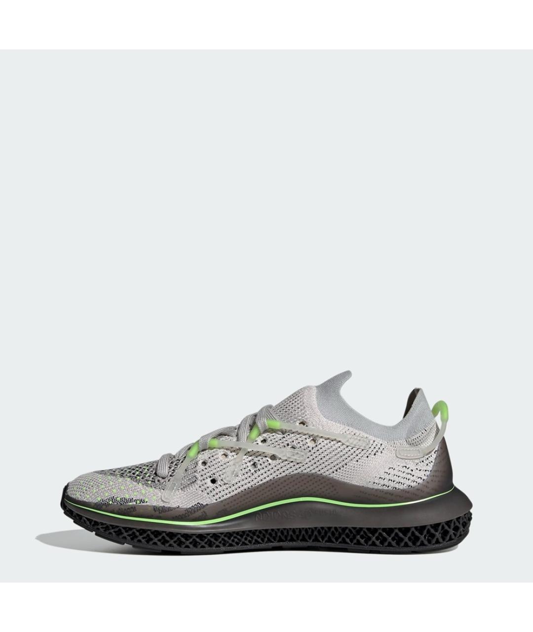 ADIDAS Серые текстильные низкие кроссовки / кеды, фото 6