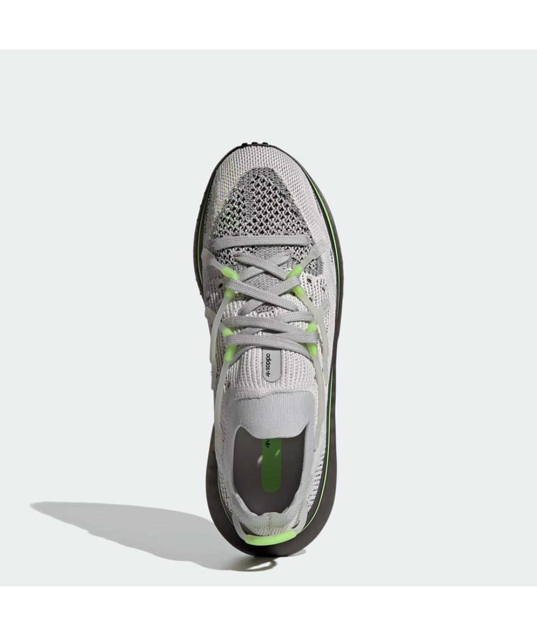 ADIDAS Серые текстильные низкие кроссовки / кеды, фото 4