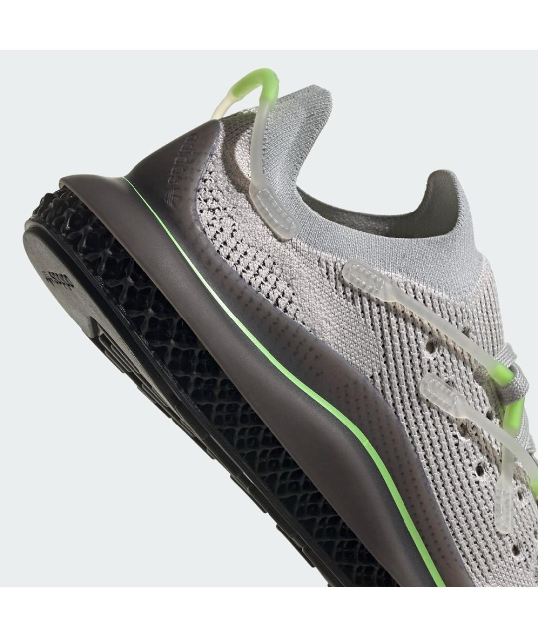 ADIDAS Серые текстильные низкие кроссовки / кеды, фото 8