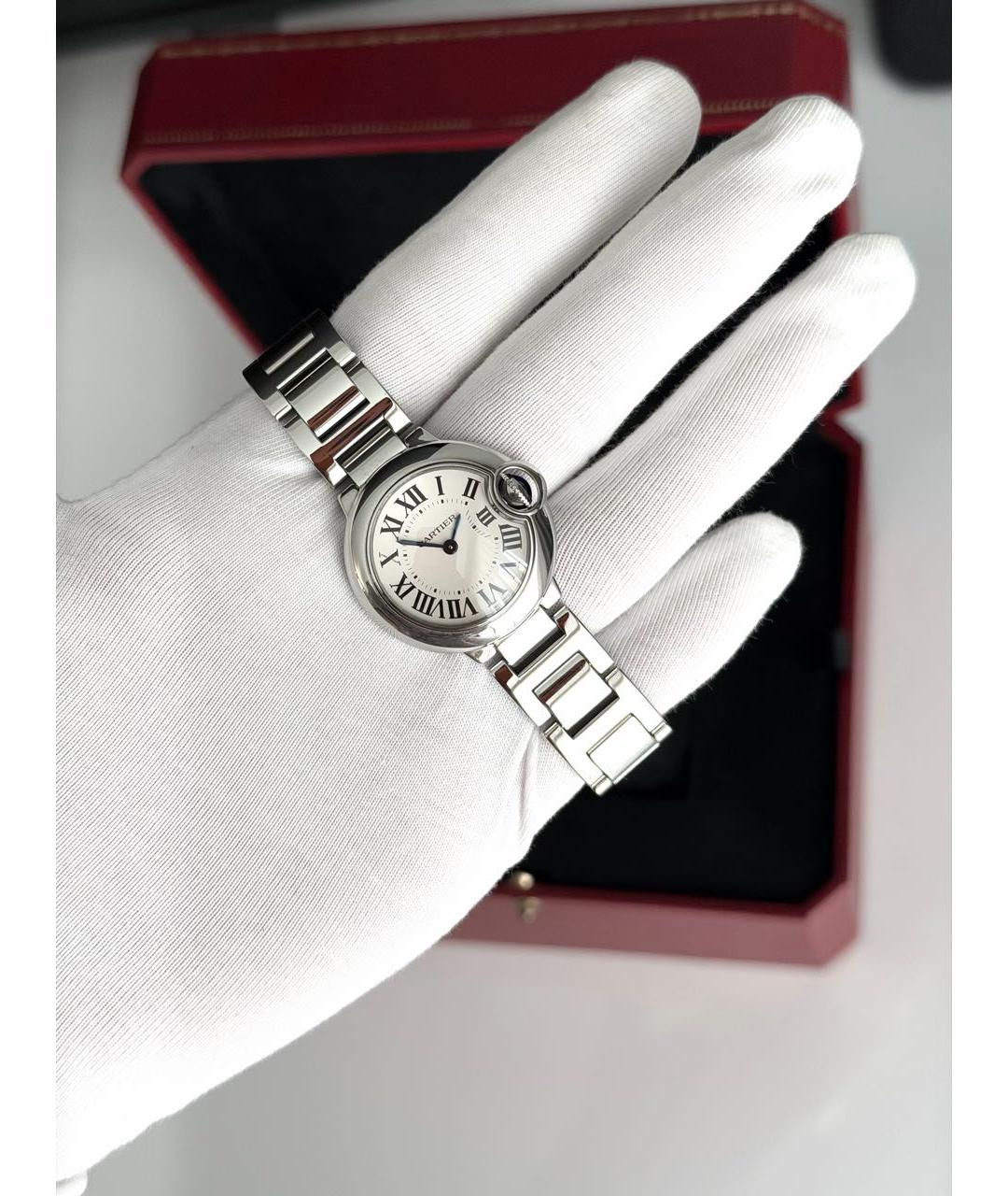 CARTIER Серебряные часы, фото 4