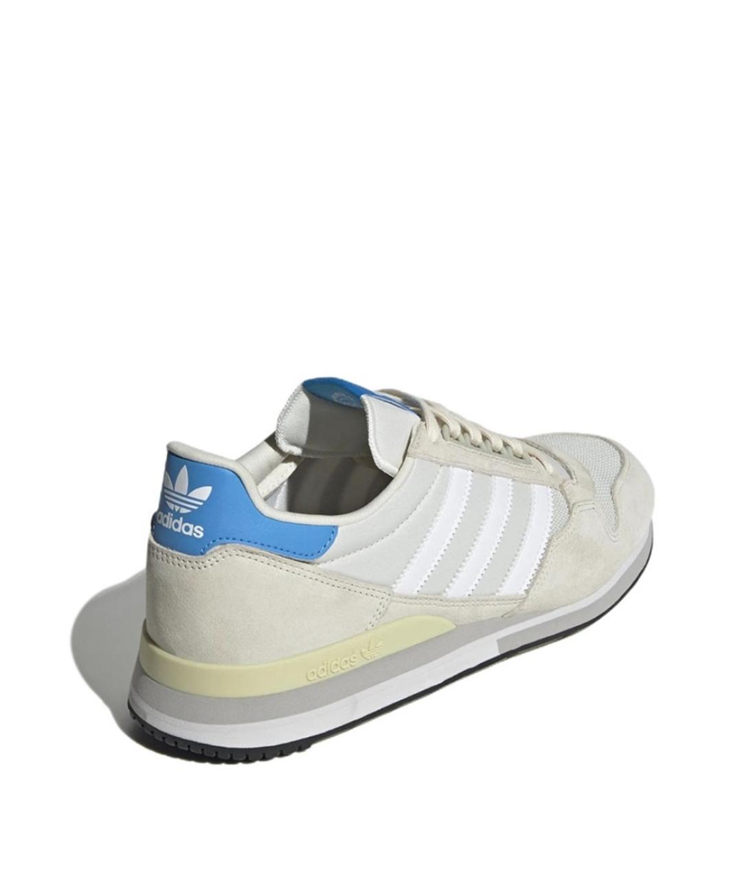 ADIDAS Бежевые замшевые низкие кроссовки / кеды, фото 3