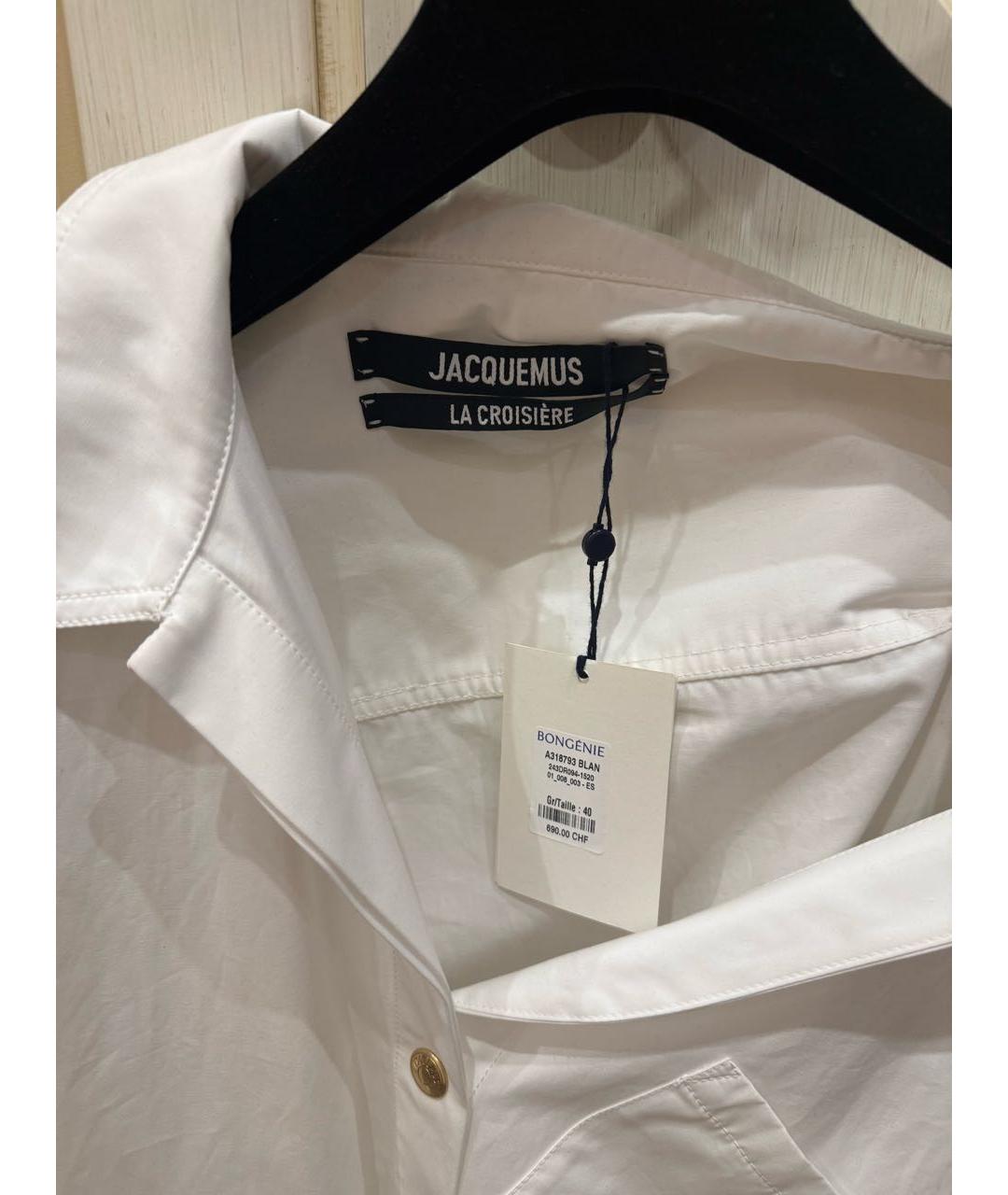 JACQUEMUS Белая рубашка, фото 5