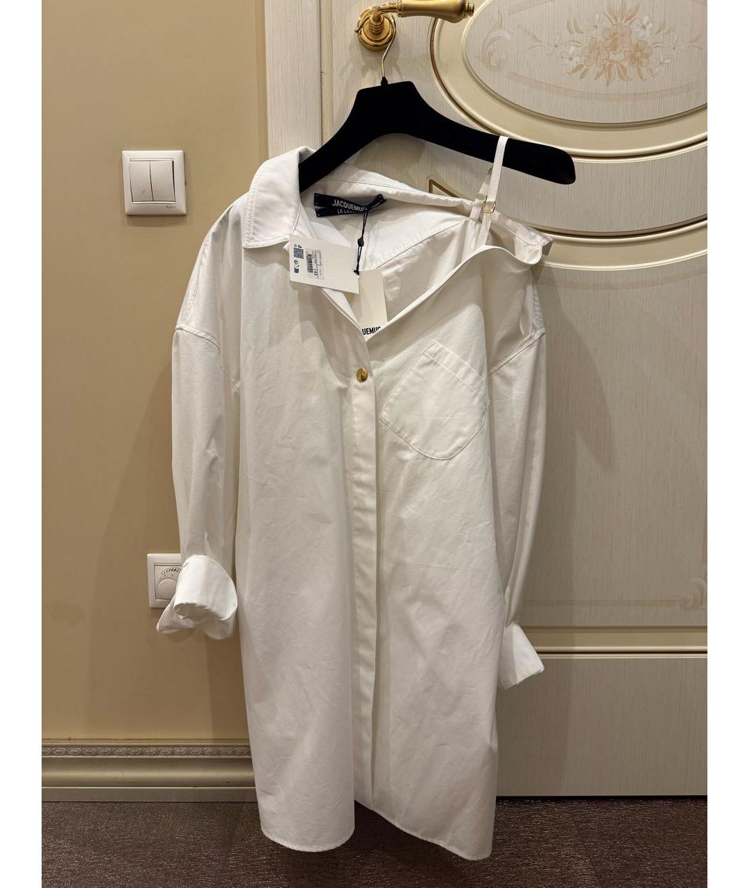 JACQUEMUS Белая рубашка, фото 6