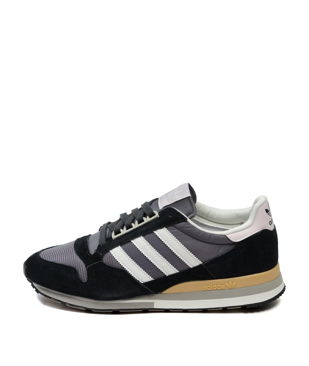 ADIDAS Черные замшевые низкие кроссовки / кеды, фото 6